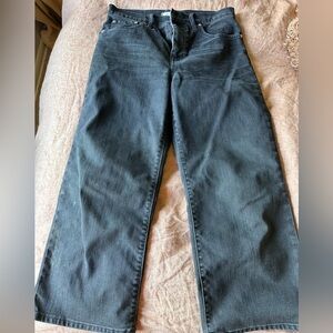 Madewell slim wide leg crop 29